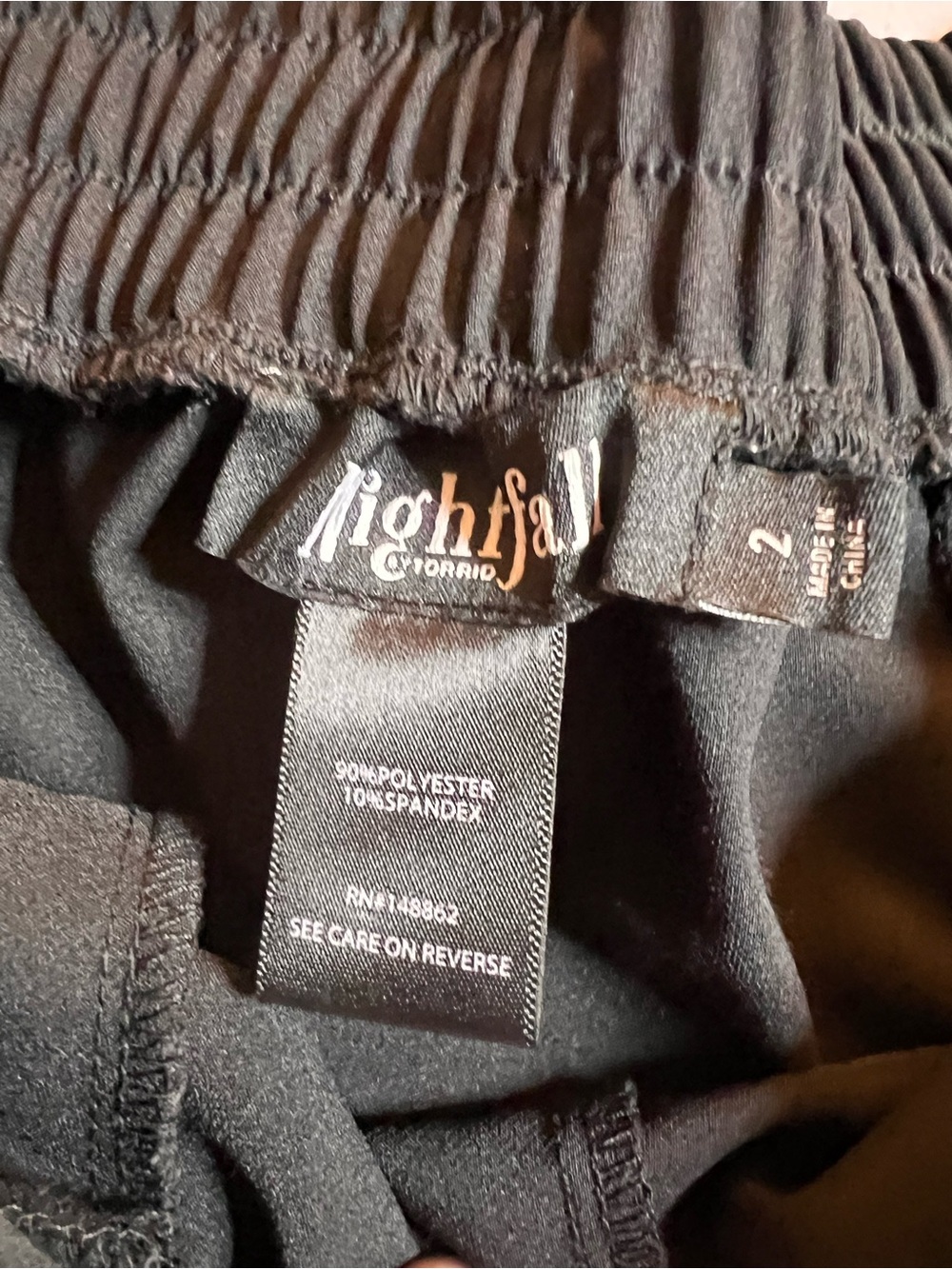 torrid Black Mini Skirt with Buckles and Chain Trim - Picture 3 of 3